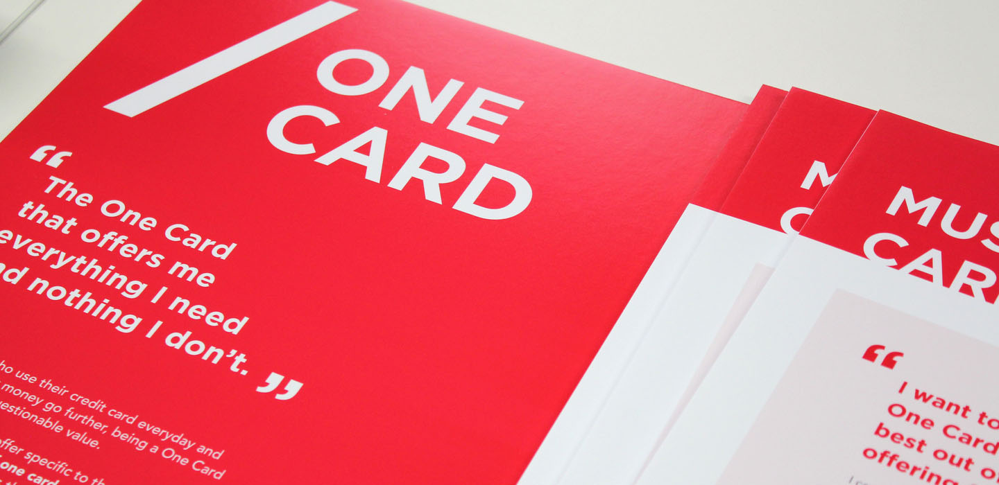 Westpac the one card presentation deck